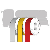 Konturmarkierung für Tankfahrzeuge