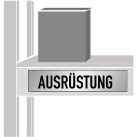 Ausrüstungsschilder