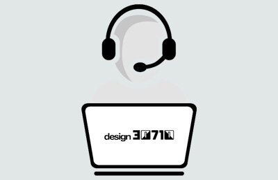 design112 Mitarbeiter:in mit Headset