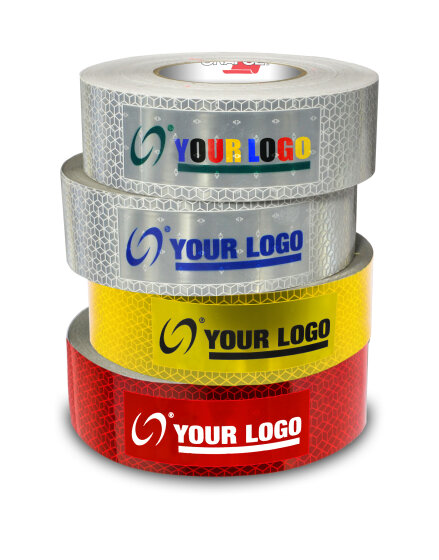 Konturmarkierung Oralite VC 104+ Imagine Evo mit Ihrem Logo | 12 Rollen 50 mm x 50 m