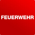 Schriftzug FEUERWEHR | Gegossene Hochleistungsfolie