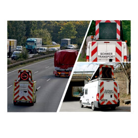 Warnmarkierung BF3 Oralite 5821BF - 380 mm Breite - Anwendungspaket