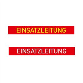 Magnetschild &bdquo;EINSATZLEITUNG&ldquo;,...