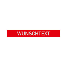 Magnetschild &bdquo;WUNSCHTEXT und -FARBE&ldquo;,...