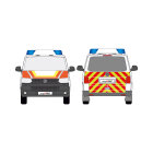 VW T5, 2009/10 - 2015/05, Battenberg-Design | Beschriftungssatz