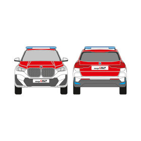 BMW X1/iX1, U11, 2022/10 -,  DIN-Plus | Fl&auml;chen-Folierungssatz
