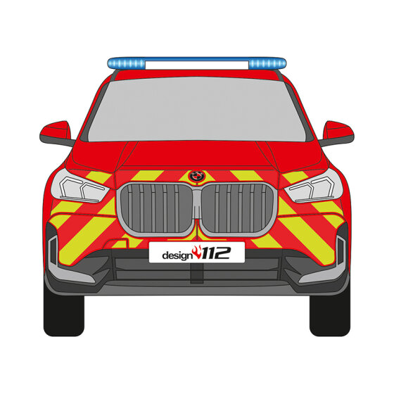 BMW X1/iX1, U11, 2022/10 - | Front-Warnmarkierungssatz