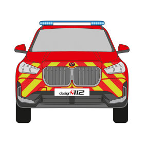 BMW X1/iX1, U11, 2022/10 - | Front-Warnmarkierungssatz