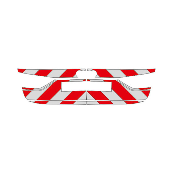 Audi Q3 Sportback, F3, 2019/10 - 2025/08 | Heck-Warnmarkierungssatz