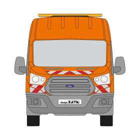 Ford (e-)Transit, 2019/08 - | Warnmarkierungssatz