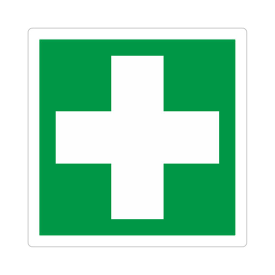 Hinweisaufkleber "Erste Hilfe / Rettungszeichen" (ASR/ISO)